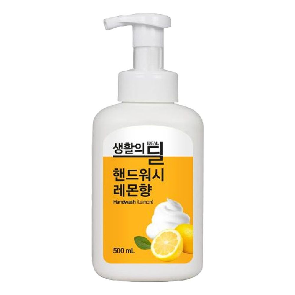 생활의딜 핸드워시 레몬향 500ml