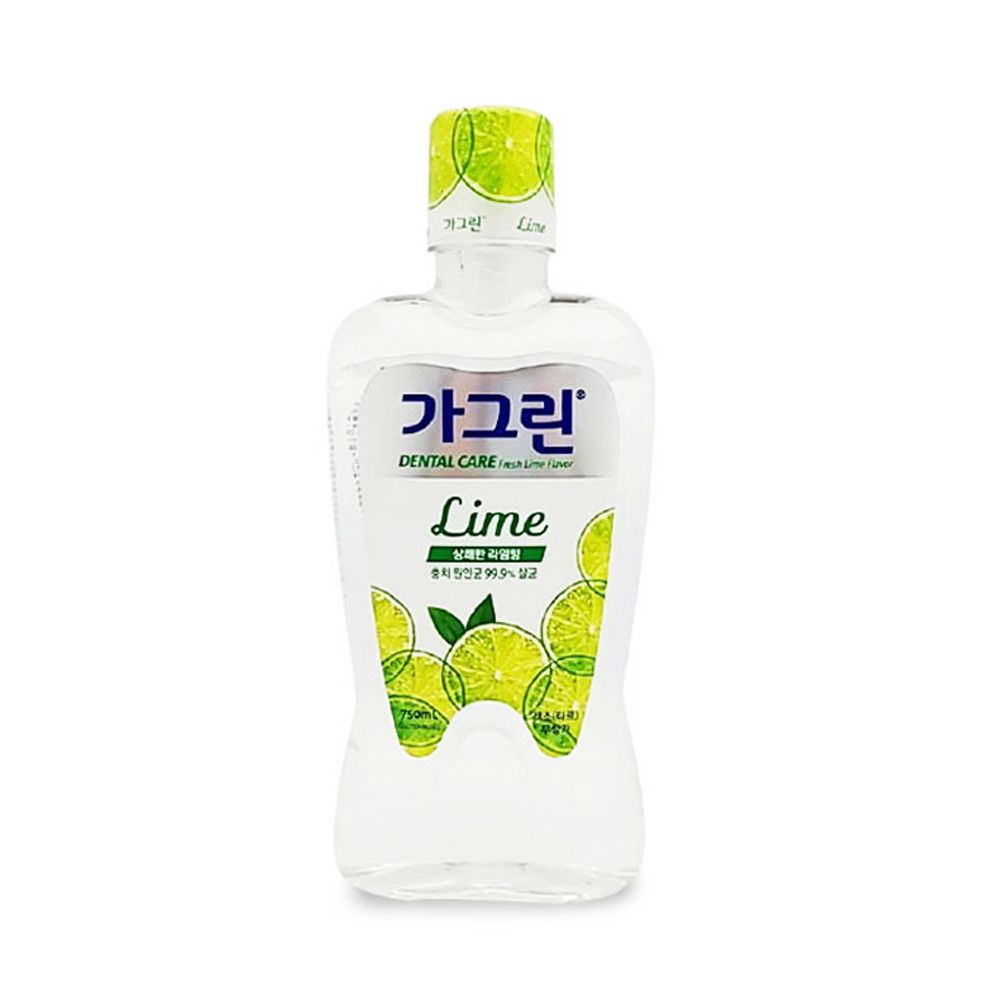 오늘의쇼핑은 중형 가그린 라임향 가글750ml 간편양치 구강청결제