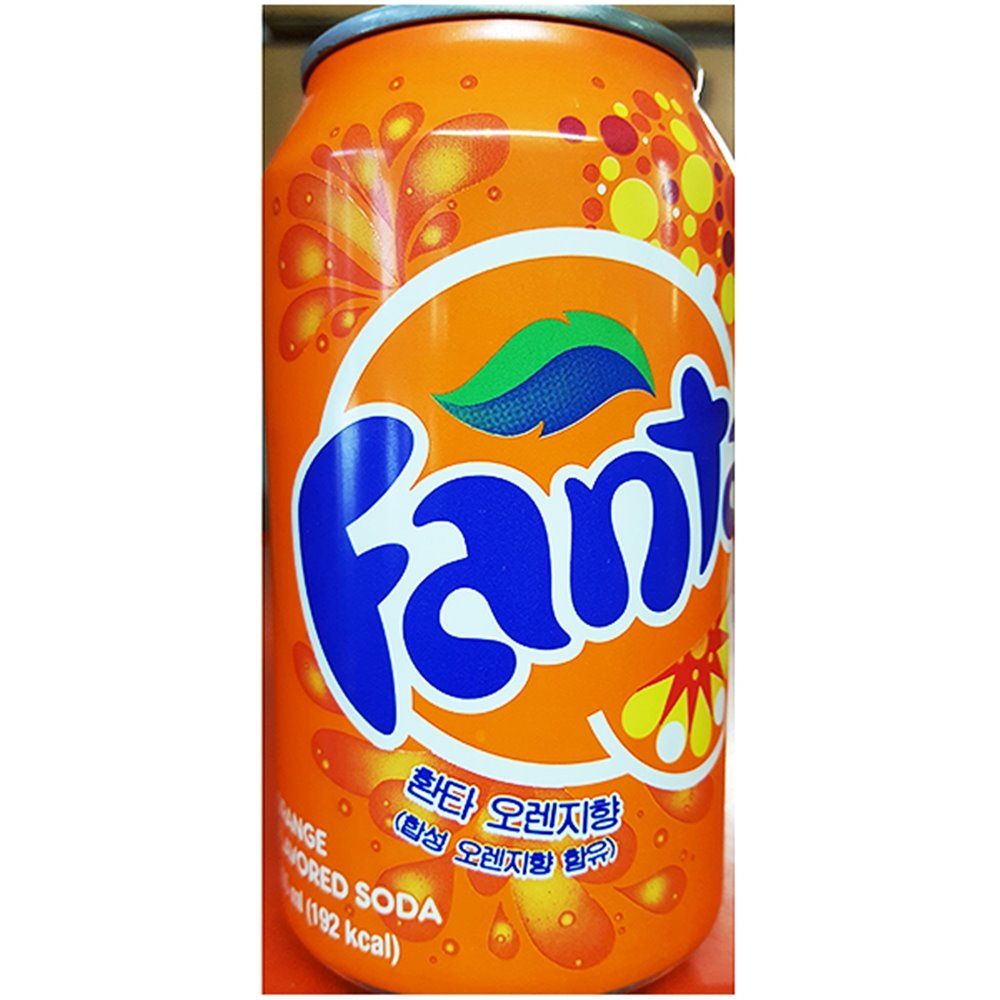 오늘의쇼핑은 오렌지 환타캔 355ml X24개 음료 업소 사무실 식당