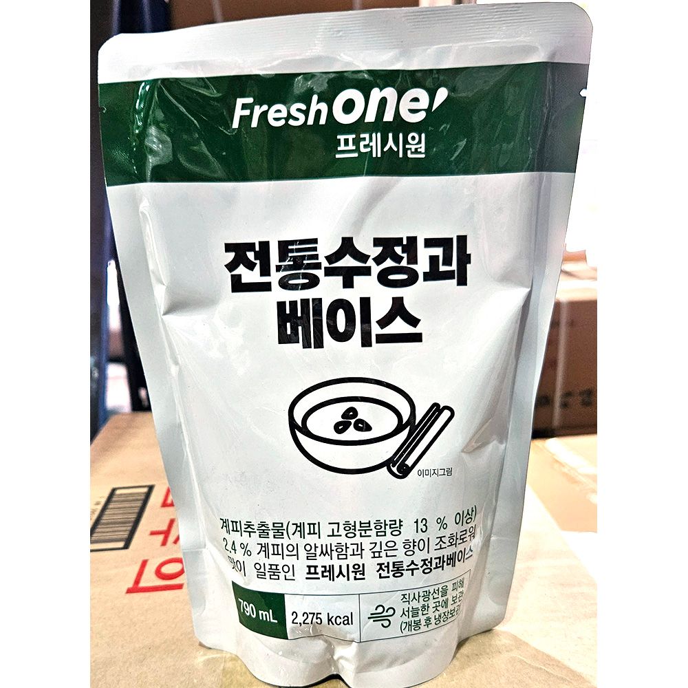 오늘의쇼핑은 프레시원 수정과 베이스 5배희석 790ml x10개 식당