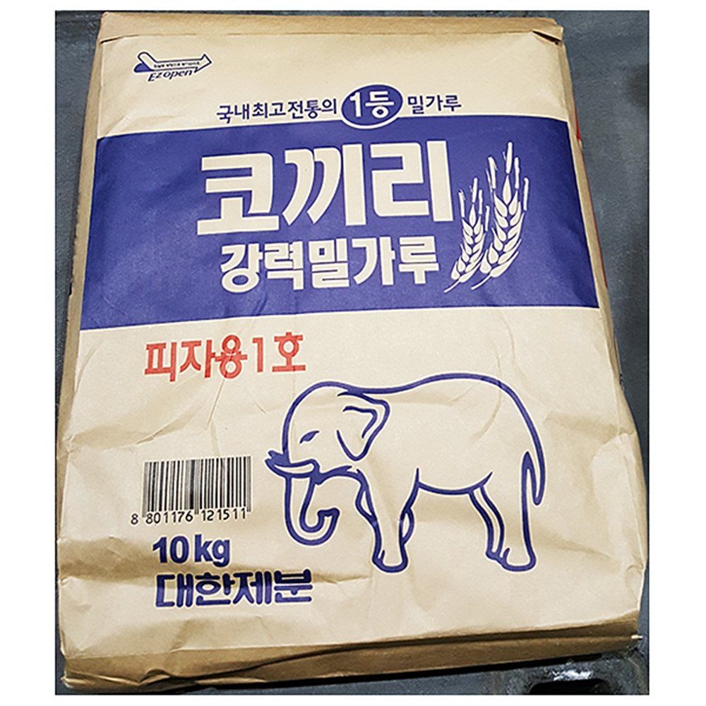 오늘의쇼핑은 피자용 밀가루 1호 코끼리 10kg 식당 업소용 식자재