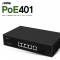 ipTIME(아이피타임) POE401 4포트 PoE 스위칭 허브 1번째 이미지