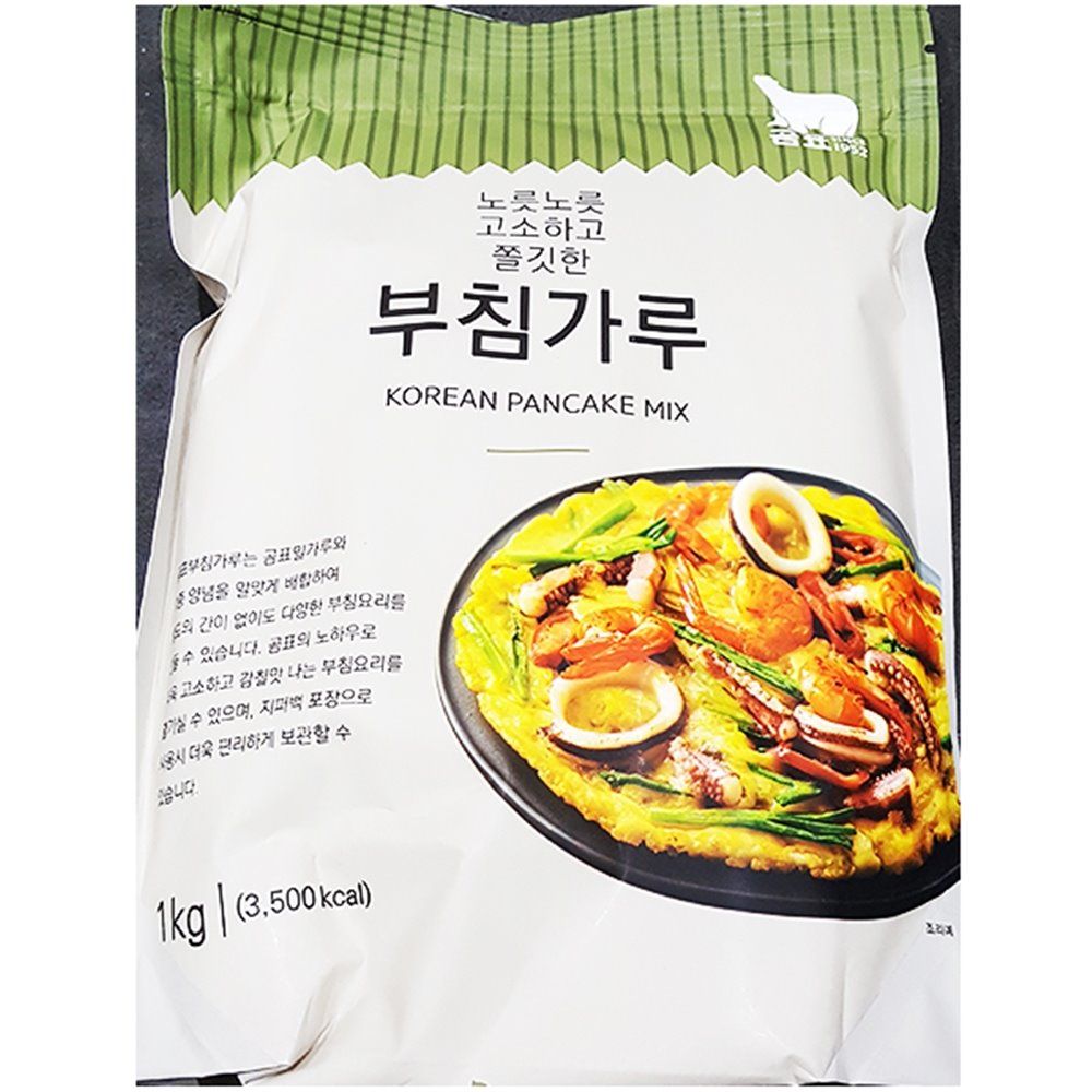 부침가루 곰표 1kg 가정 부침용 업소용 식당용 식자재