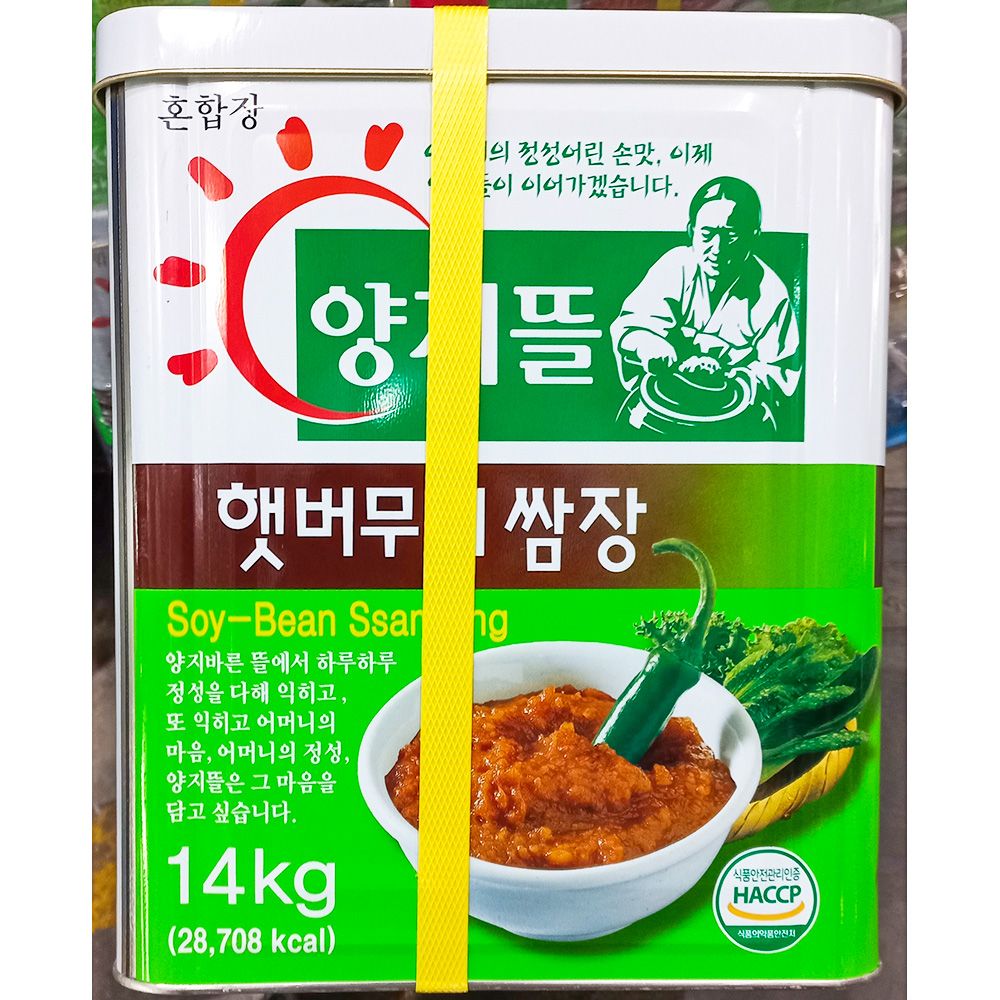 오늘의쇼핑은 양지뜰 쌈장 햇버무리 14kg 대용량 업소용 양념장