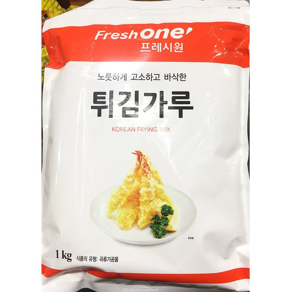 프레시원 튀김가루 1kg 식당용 업소용 식자재 업소