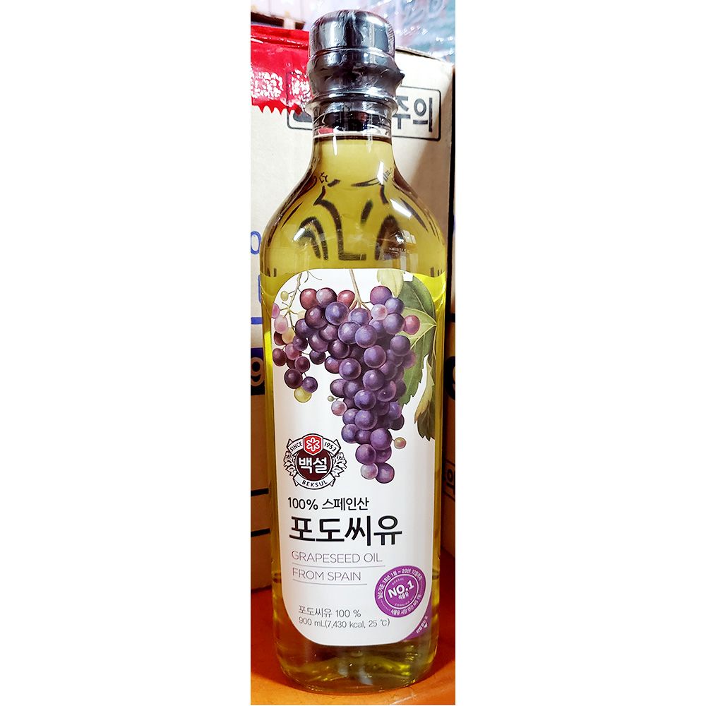 포도씨유 백설 900ml X4개 식당용 업소용 식자재 업소