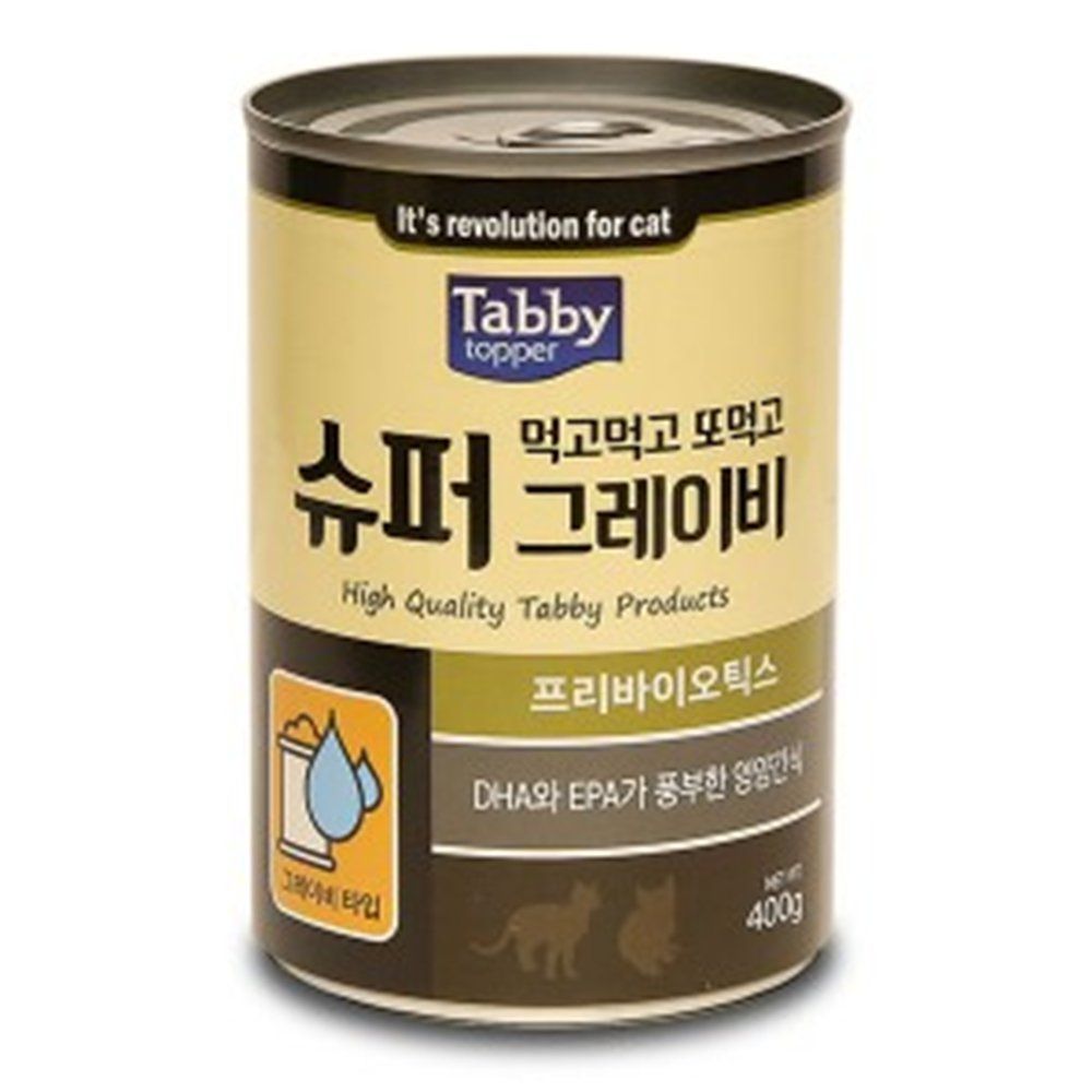 D17 테비 슈퍼그레이비 400g 프리바이오 고양이 간식