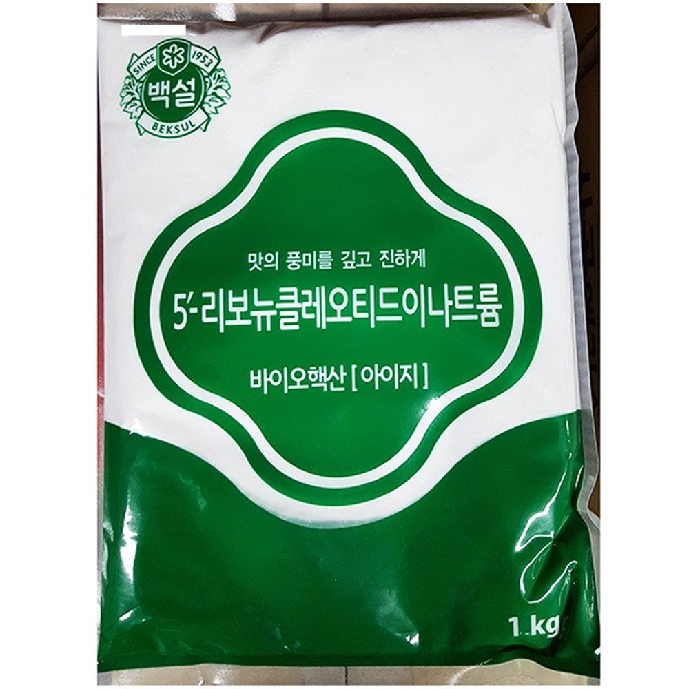 오늘의쇼핑은 업소용 바이오 핵산 아이지 백설 1kg 조미료 식자재