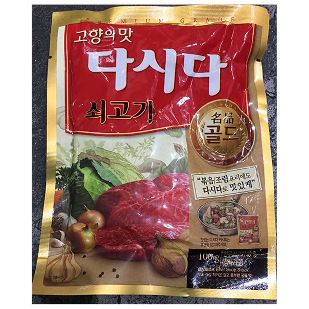 오늘의쇼핑은 조미료 쇠고기 다시다 골드 백설 100gX40개 소고기