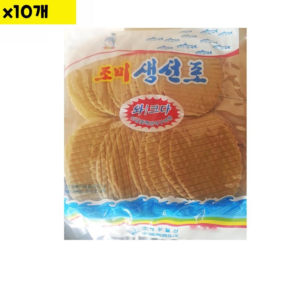 식자재 도매 유통 조미쥐포 태성 400g x10개