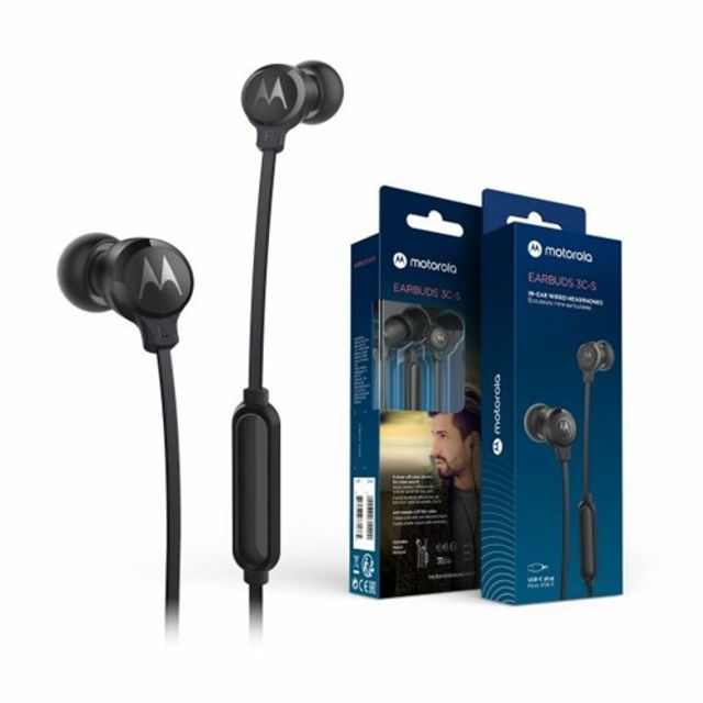 오늘의쇼핑은 모토로라 EARBUDS 3C-S C타입 유선이어폰 블랙 (1개