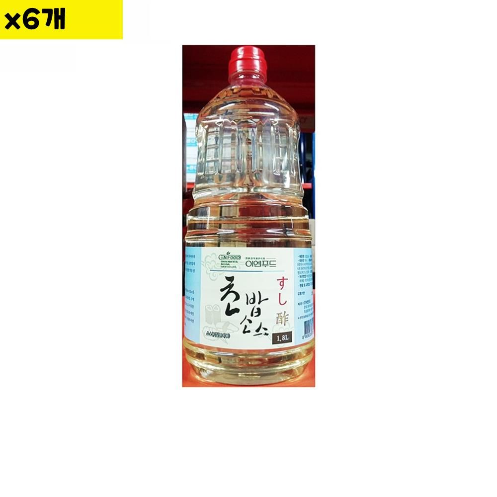 식자재 식재료 도매 초대리 이엔 1.8L x6개