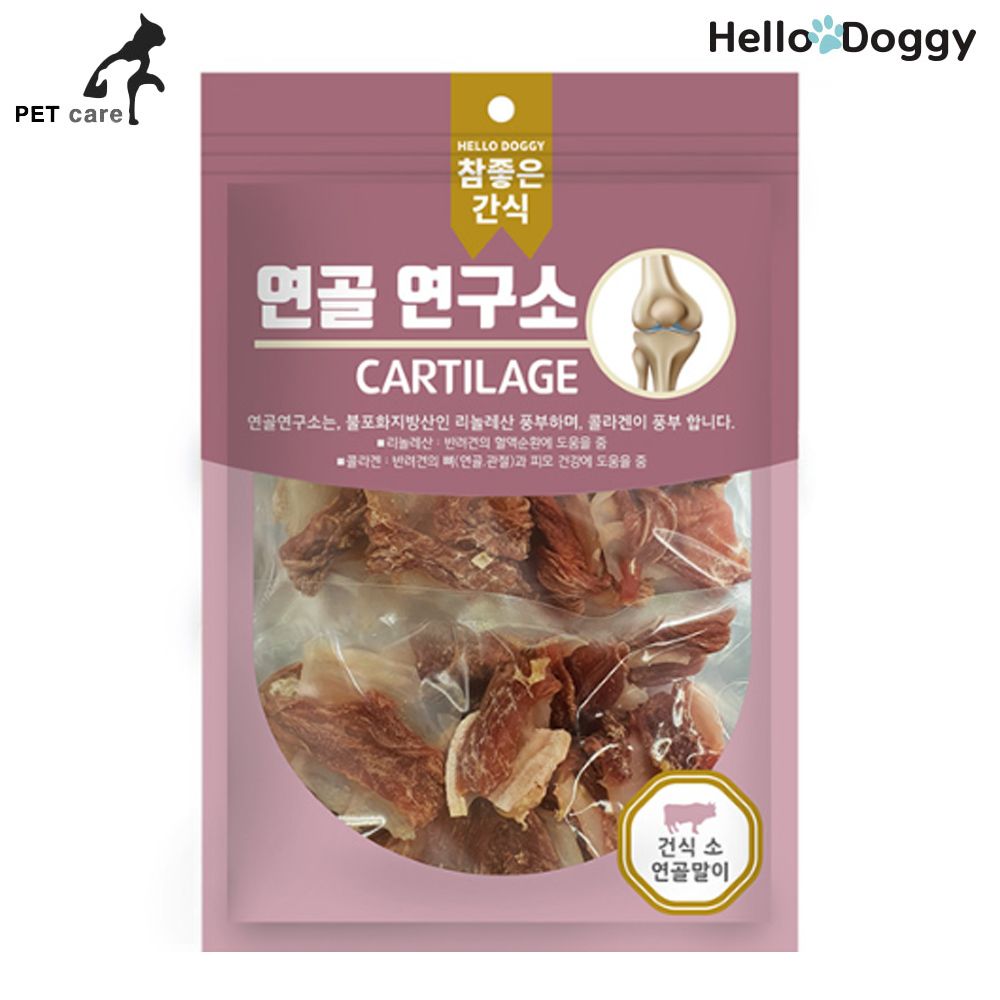 생활모음 참좋은간식 연골 100g (건식 소 연골말이)