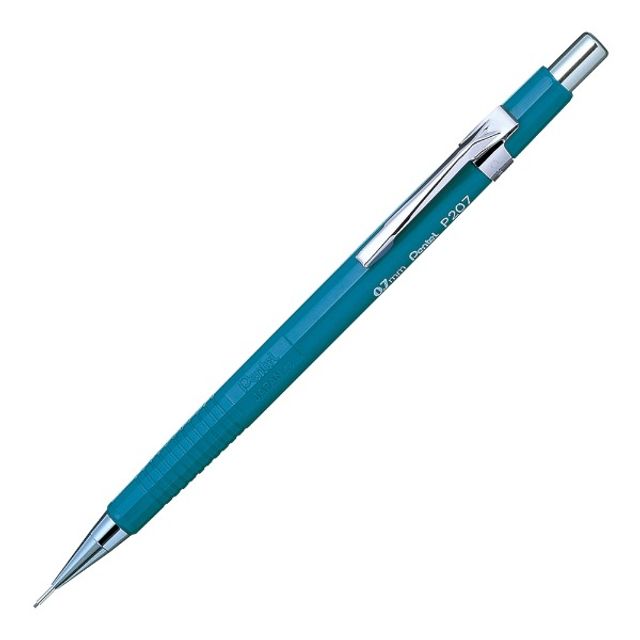 오늘의쇼핑은 (Pentel) 펜텔 제도샤프 0.7mm P207 파랑바디 1자루