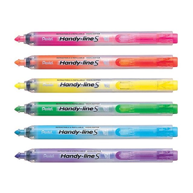 오늘의쇼핑은 (Pentel) 펜텔 핸디라인 형광펜 선택 1자루 handy l