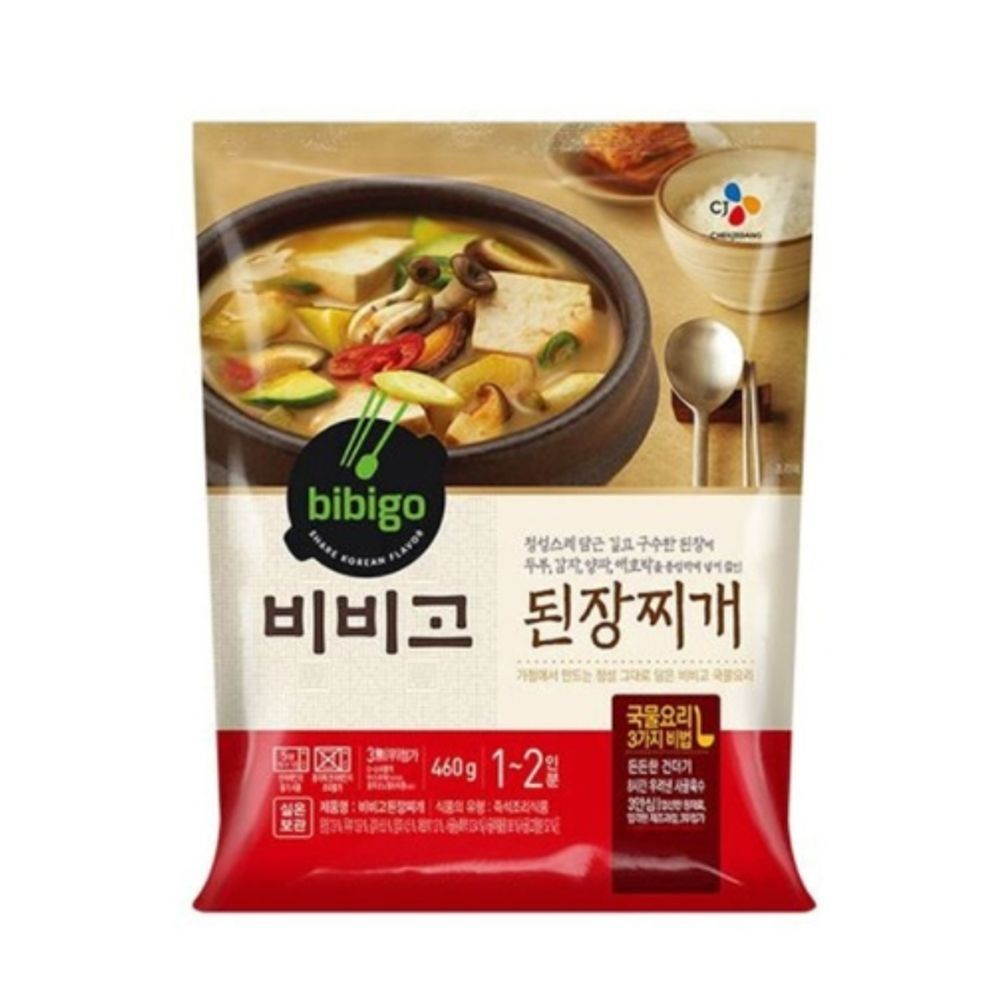 찌개탕류 비비고 된장찌개 460g 낱개판매