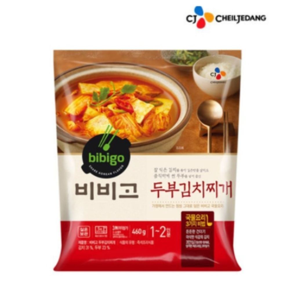 찌개탕류 비비고 두부김치찌개 460g 낱개판매