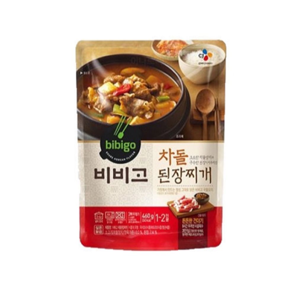 오늘의쇼핑은 찌개탕류 비비고 차돌된장찌개 460g 낱개판매