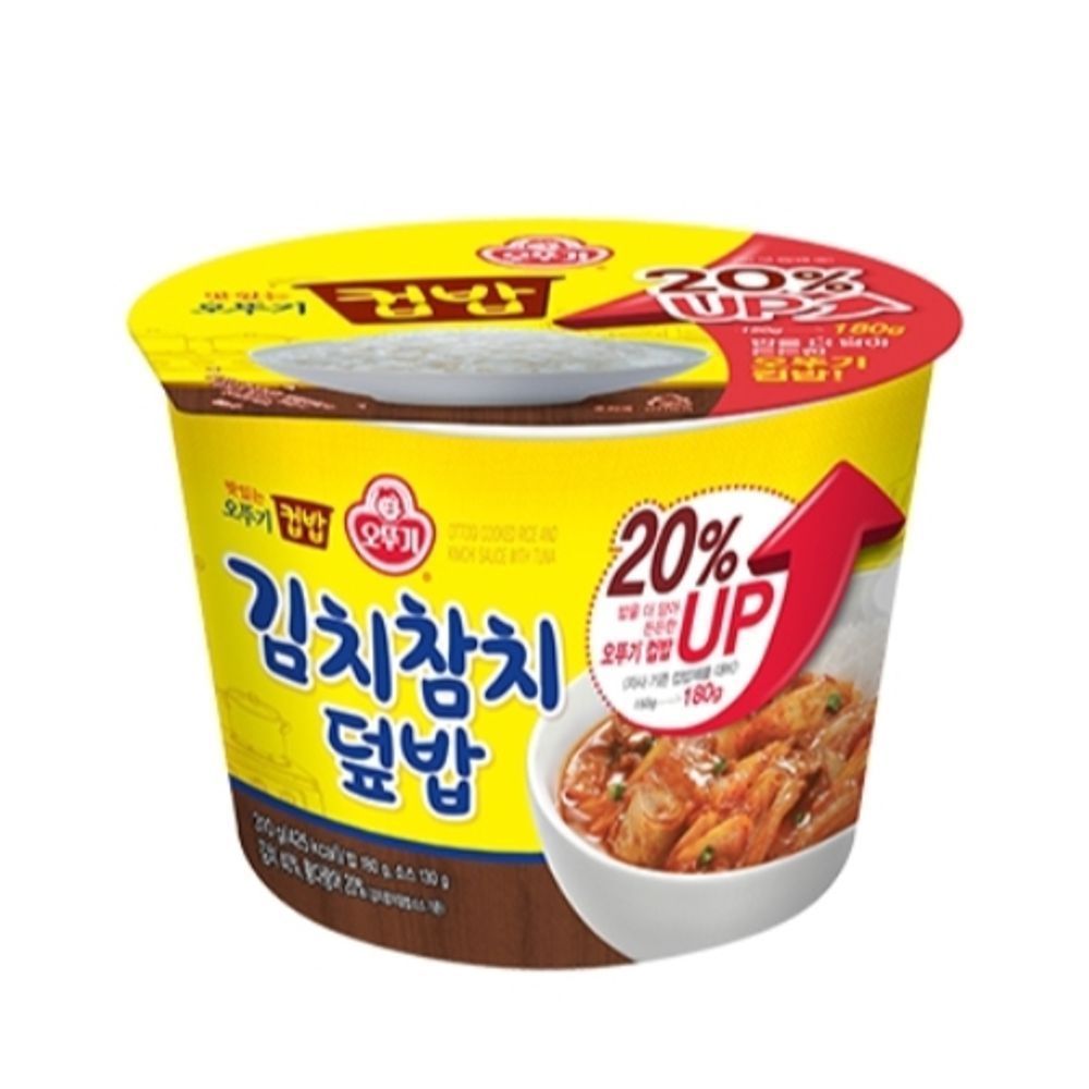 오늘의쇼핑은 오뚜기 즉석밥 컵밥 김치참치덮밥 310g 낱개판매