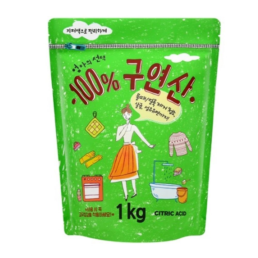 오늘의쇼핑은 애경 엄마의선택 구연산 1kg 1개