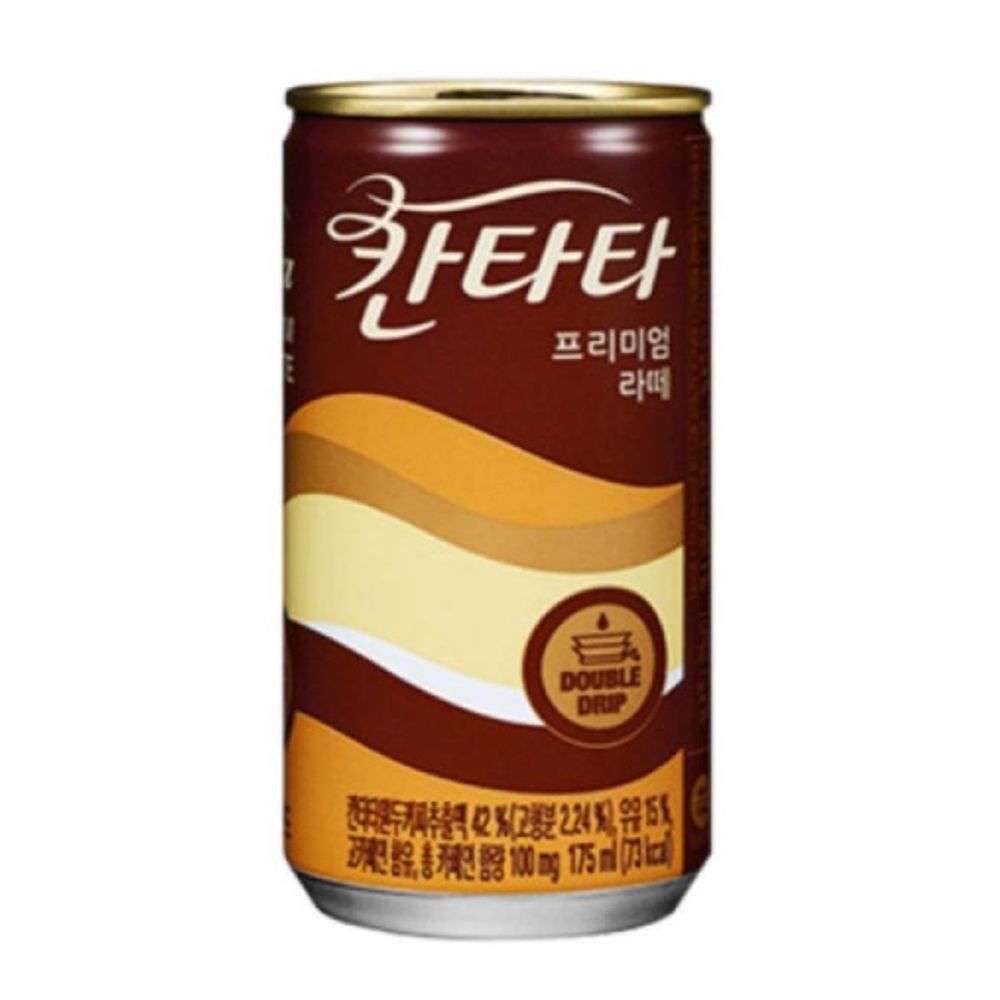 오늘의쇼핑은 롯데 커피 칸타타 프리미엄라떼 175ML 1BOX 30캔