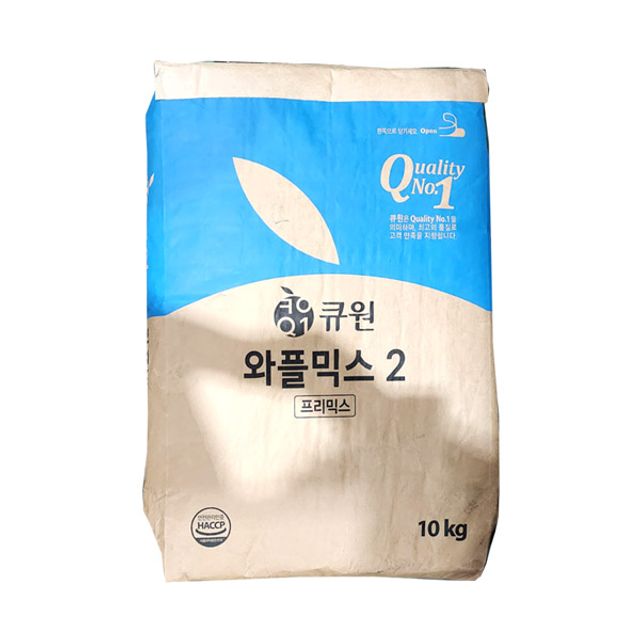 오늘의쇼핑은 큐원 와플믹스 10KG