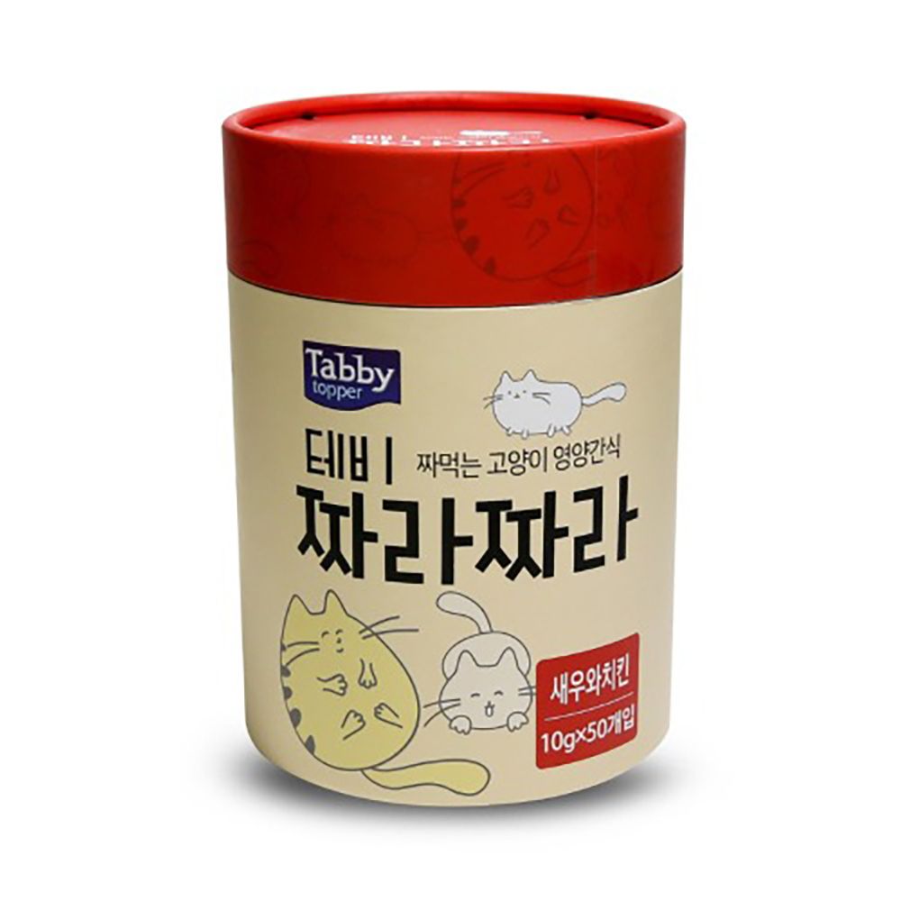 오늘의쇼핑은 생활모음 새우와 치킨맛 (10g x 50개입) (고양이)