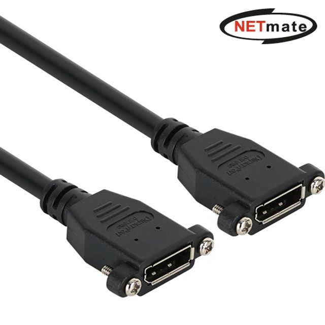 오늘의쇼핑은 Netmate 디스플레이포트 판넬 연장케이블 1M