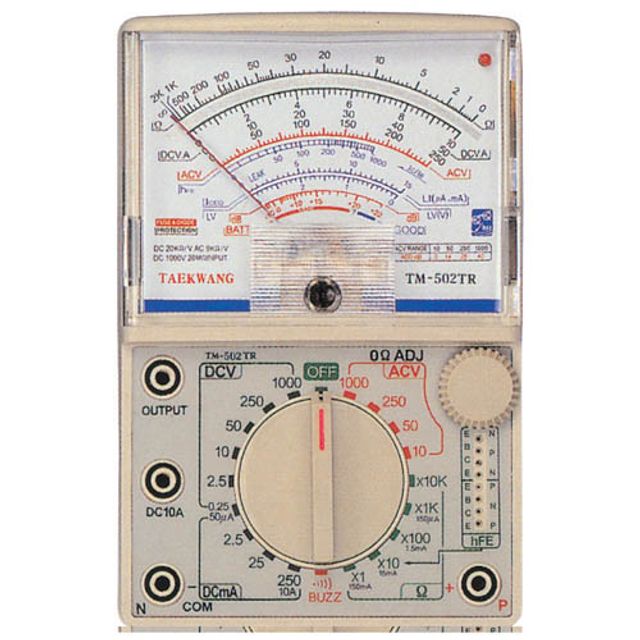 태광 아날로그테스터 TM-502TR