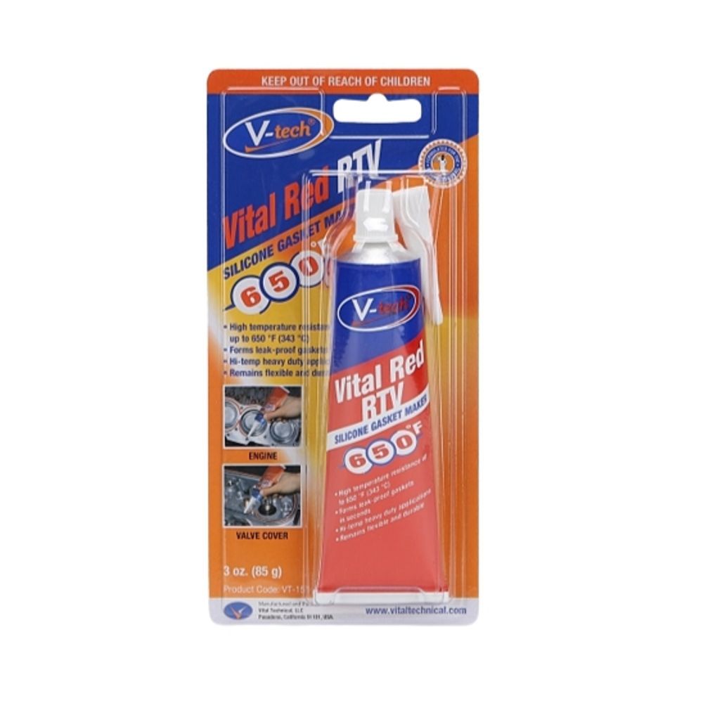 오늘의쇼핑은 가스켓실리콘(RTV)Vital Red RTV (VT-151) 85gm