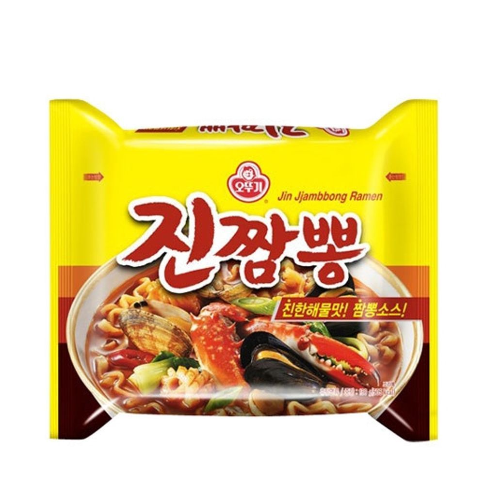 오뚜기 진짬뽕 멀티팩 4개입 x8팩