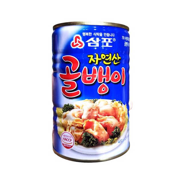 골뱅이캔(삼포 400g