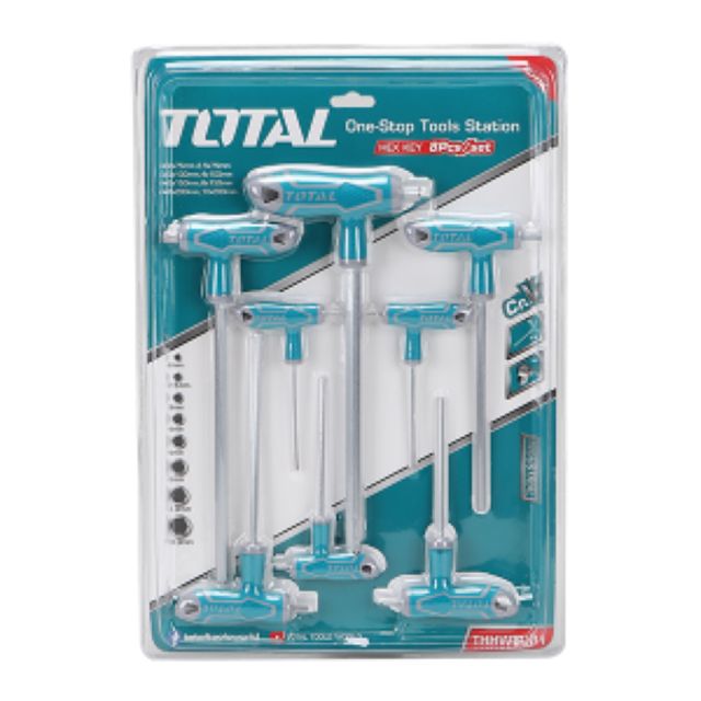 TOTAL T렌치 세트 육각 8PCS(2~10MM)