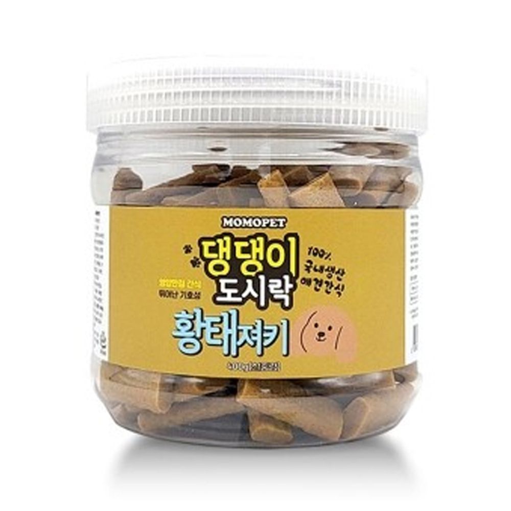 오늘의쇼핑은 강아지 도시락 황태 400g 1P 애견 노즈워크 져키 간식