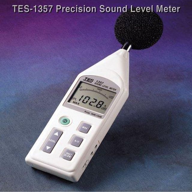 테스 TES-1357 디지털 소음계 30-130dB