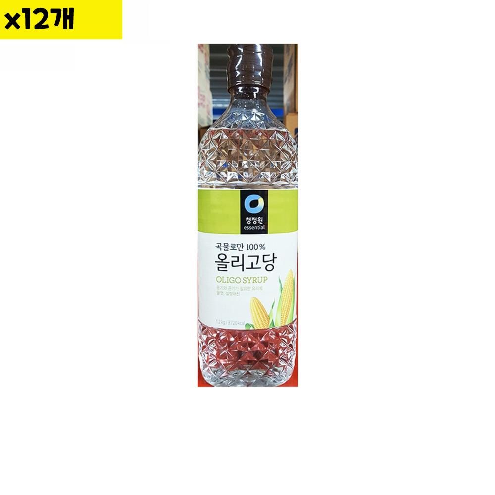 식자재 식재료 도매 올리고당 대상 1.2Kg x12개