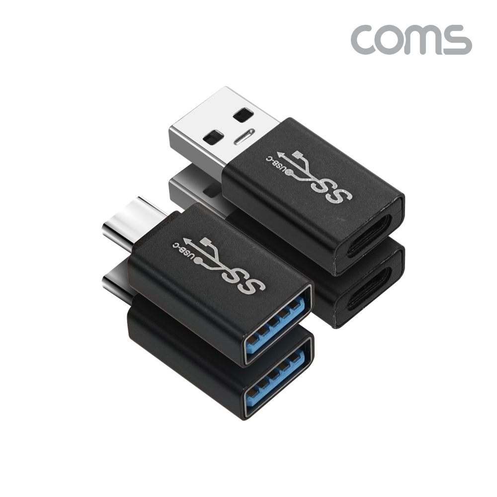 USB 3.1 Type C 젠더 2세트 A 3.0 to C MF Superspee