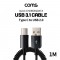 USB 3.1 Type C 스프링 케이블 1M USB 2.0 A to C타 1번째 이미지