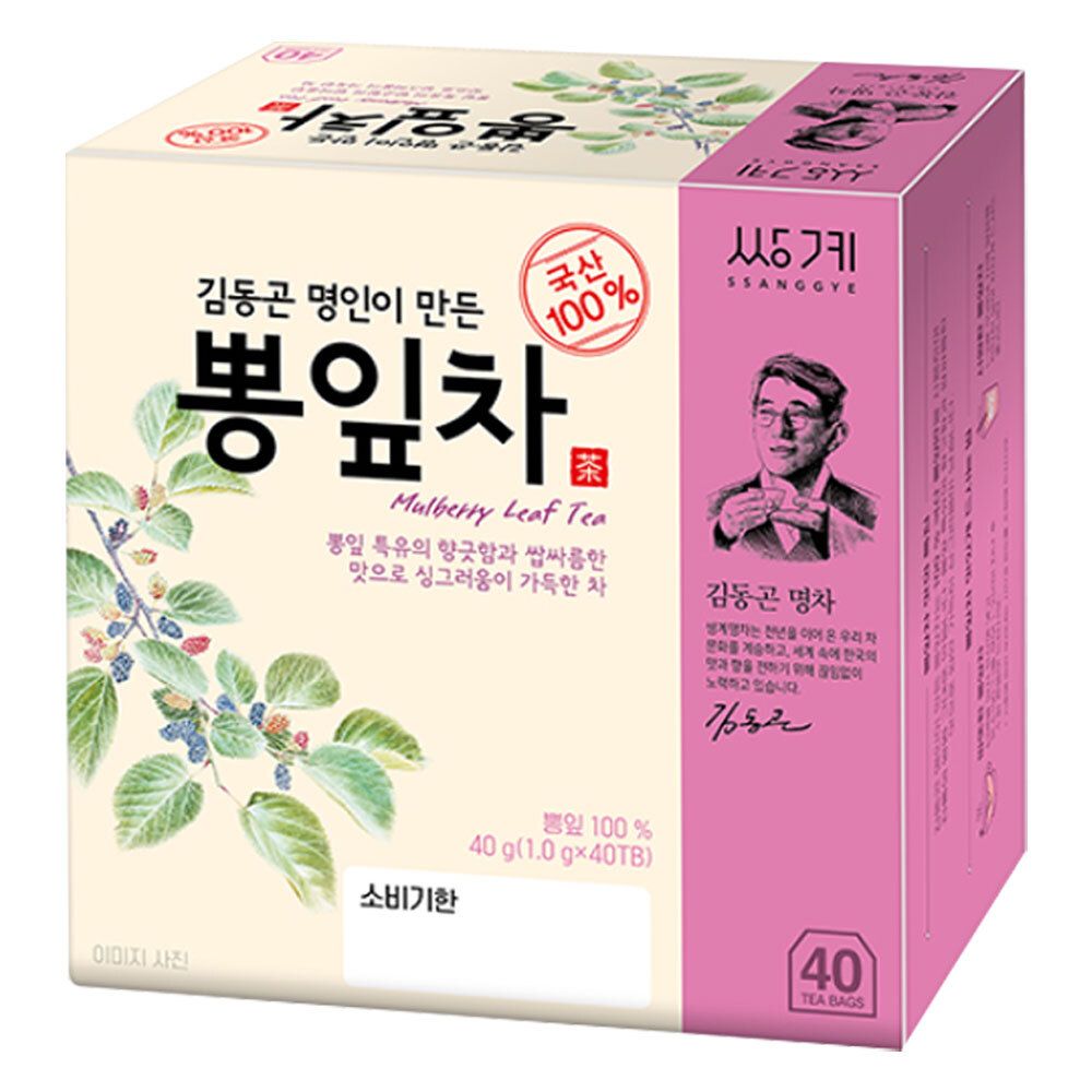 쌍계 뽕잎차 40T