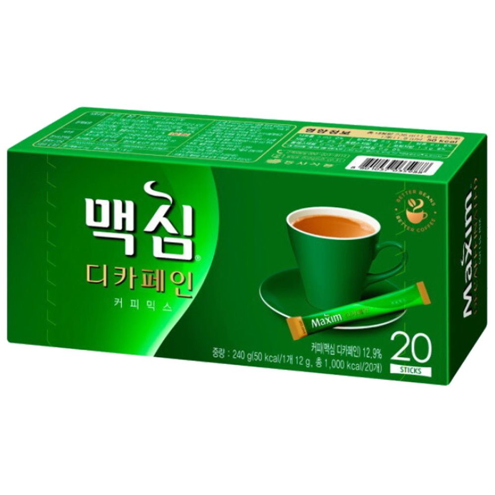 오늘의쇼핑은 맥심 디카페인 커피믹스 20T