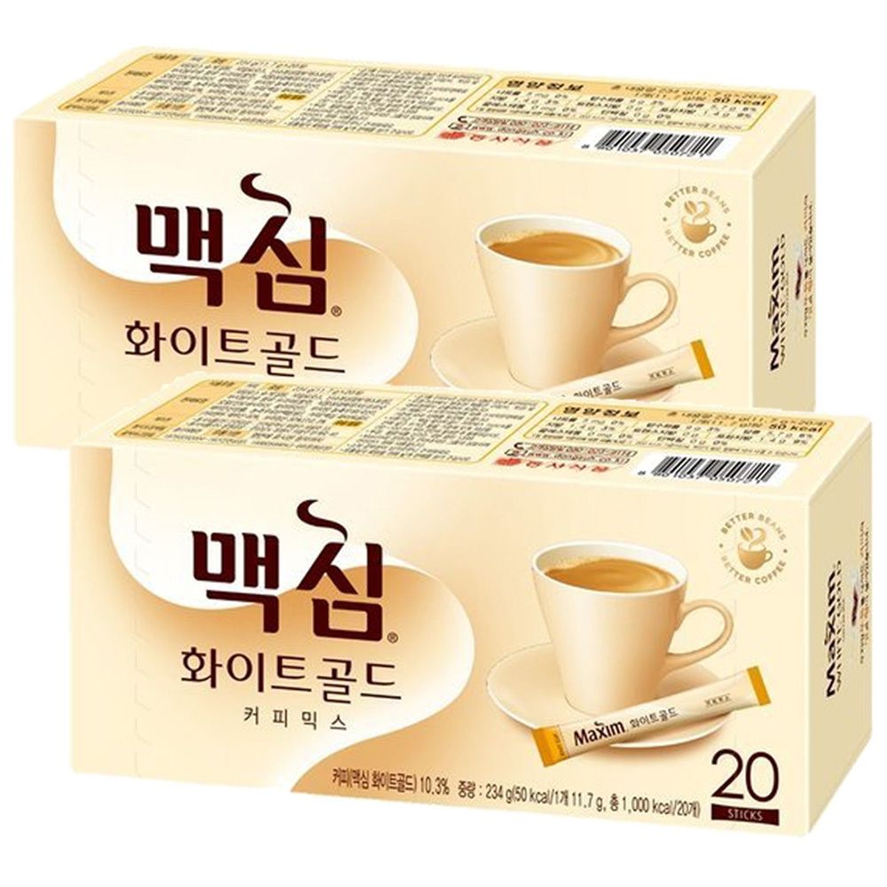 오늘의쇼핑은 맥심 화이트골드 커피믹스 40T (20개입x2개)