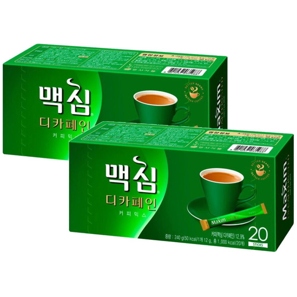 맥심 디카페인 커피믹스 40T (20개입x2개)