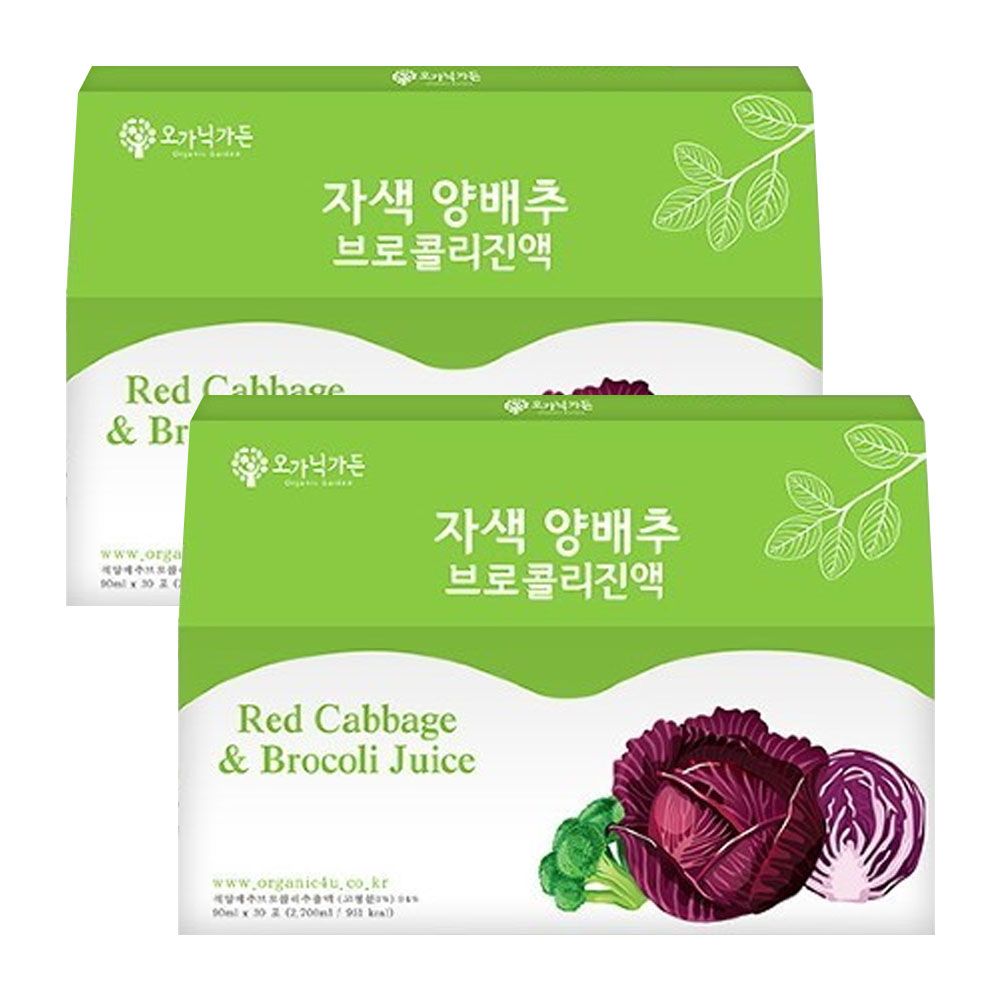 오늘의쇼핑은 자색 양배추 브로콜리진액 90ml x 30포 2박스