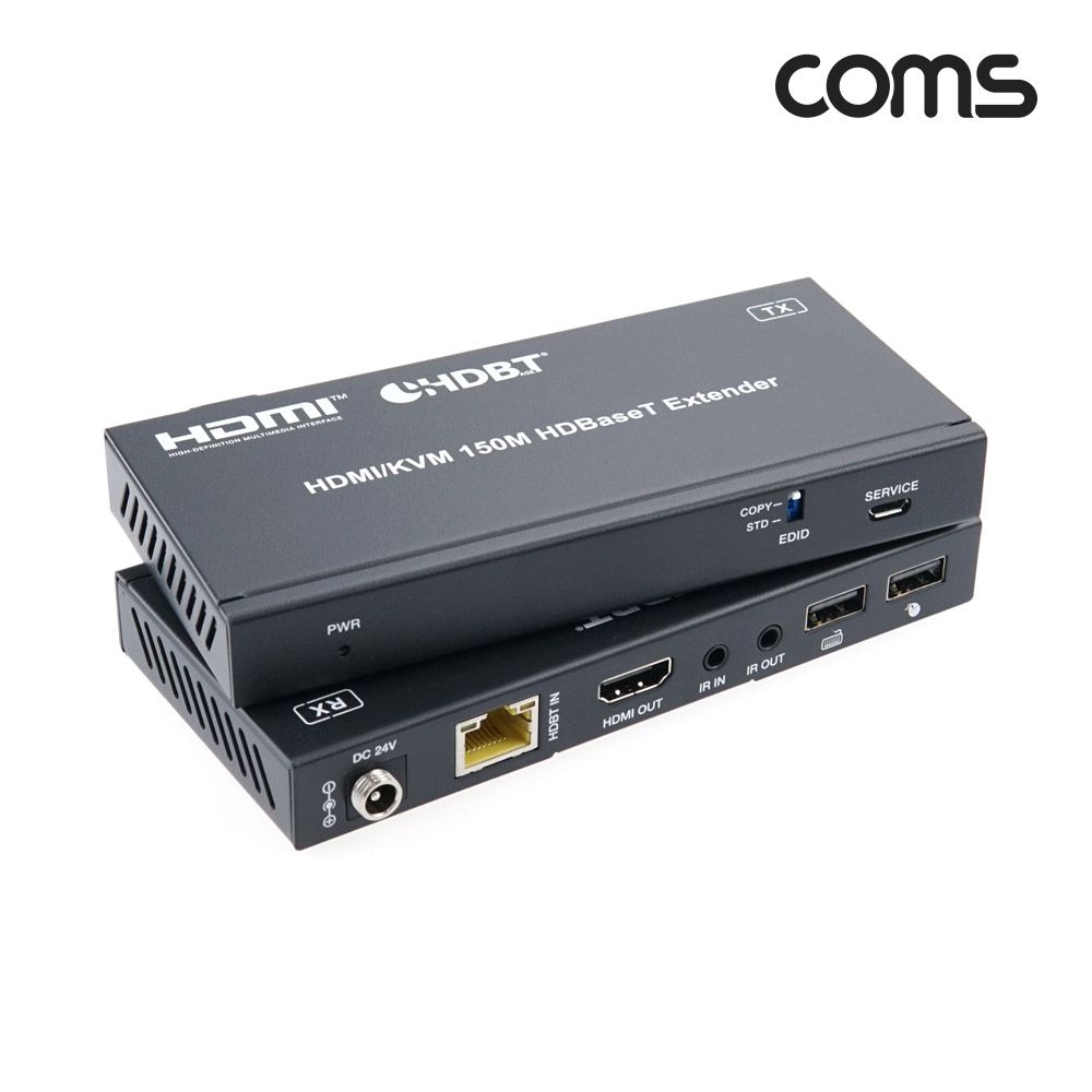 오늘의쇼핑은 HDMI KVM 리피터 150m HDBaseT 4K 60Hz 키보드 마우