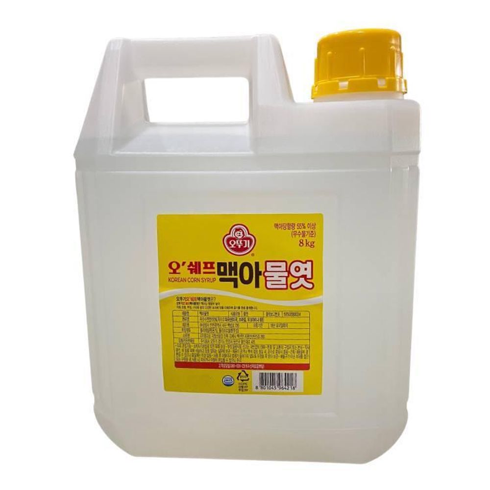 오뚜기 오쉐프 맥아 물엿 8KG