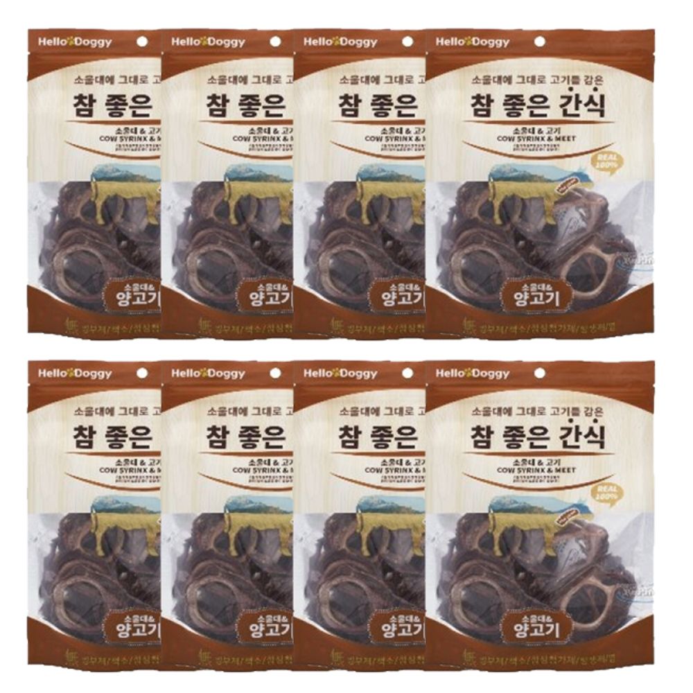 강아지 참좋은 소울대 양고기 80g 8P 애견 영양 간식