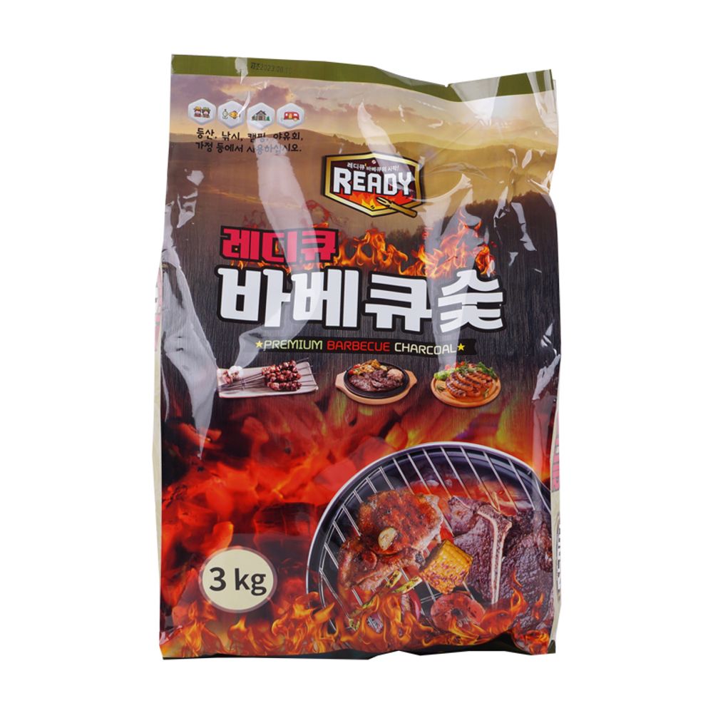 디디샵 바베큐 숯 3kg 레디큐