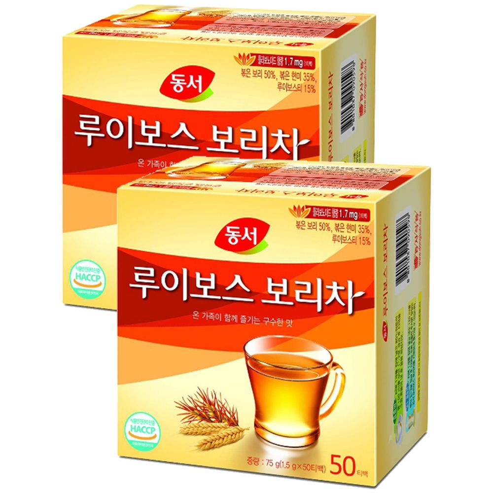 오늘의쇼핑은 동서 루이보스 보리차 1.5g x 100T (50개입x2개)