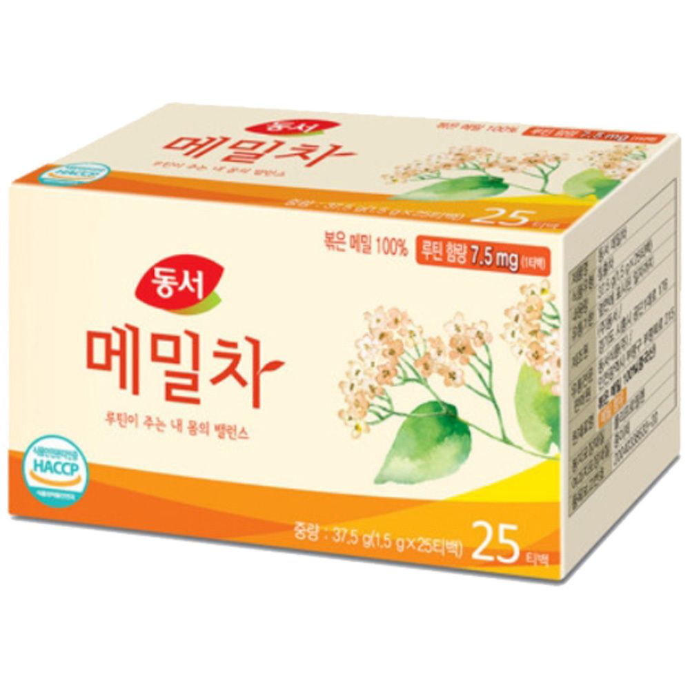 오늘의쇼핑은 동서식품 메밀차 1.5g x 25개입