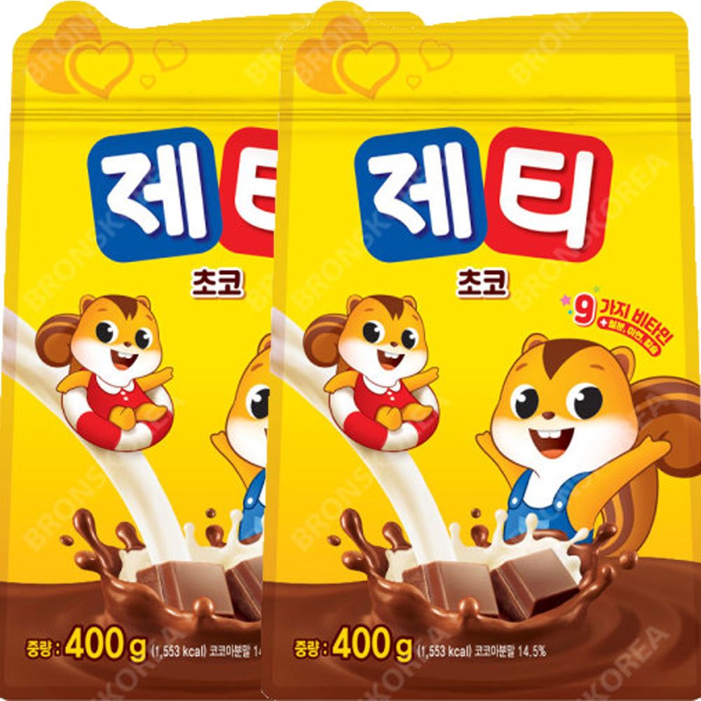 제티 초코렛맛 리필 800g (400gx2개)